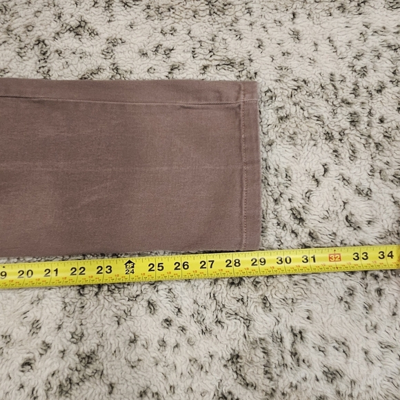 Gloria Vanderbilt SZ 4 Amanda Mauve Mid Rise Straight Leg 5 Pocket Stretch Jeans - Picture 10 of 11